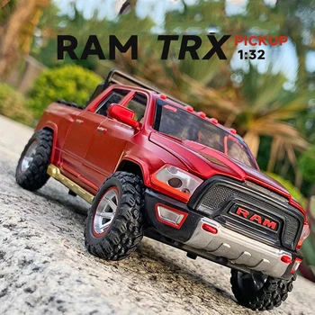 Dodge RAM TRX Diecast 1:32 Zliatiny model auta miniatúrne Vyzdvihnutie Off-Road pre Deti Zbierku Deti Kovu Vozidiel Boys Hot Hračky