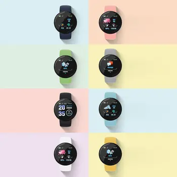 D18 Pro Smart Hodinky Muži Ženy Bluetooth Fitness Šport Tracker Náramok Srdcovej frekvencie, Krvného Tlaku Deti Smartwatch pre IOS a Android