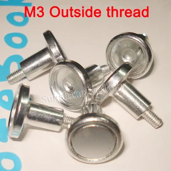 M3 Mimo závit LED Displej Magnet skrutku, Krytý full farebné LED displej modul magnetické skrutku.