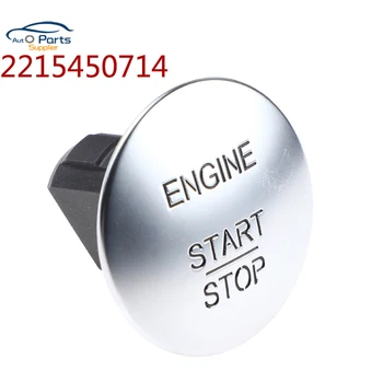 Nové 2215450714 Engine Start Stop Tlačidlo One-kliknite na tlačidlo Štart Keyless Na Mercedes Benz W164 W205 W212 W213 W221 C E S CL, ML, GL