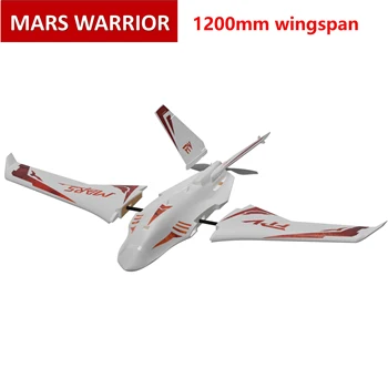 Mars Bojovník 1200mm Pevné Krídlo FPV Lietajúce Krídlo klub EĽS Prispôsobiť GOPRO9. Vstavaný Uhlíkových Vlákien Výstuže pre Dospelých UAV Drone