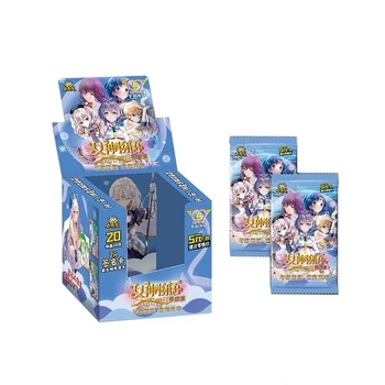 Nové Bohyne Príbeh EVA Zbierka Bohyne Karty Anime Charakter Flash Kartu Tabuľka Hračky Dieťa Deti Vianočné Darčeky Rodina