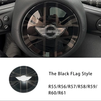 Čierna Vlajka Auto Dodávky Nálepky Ochranný plášť Dekoratívny Kryt Pre MINI Cooper S JCW R53 R55 R56 R57 R58 označenie špecifického rizika r59 R60 R61 Auto