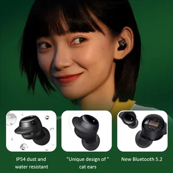 Globálne Verion Xiao Redmi Puky 3 Lite TWS Bezdrôtový Bluetooth5.2 Headset IP54 S Redukciou Šumu a Mikrofón, Slúchadlá