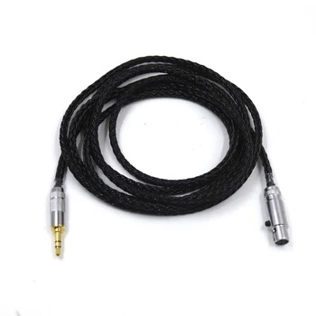 16 Core Audio Slúchadlá Pripojené Káble 3,5 mm Stereo Konektor na mini XLR pre AK G Q701, K240S ,K271 ,K702 ,K141 ,K171, K712