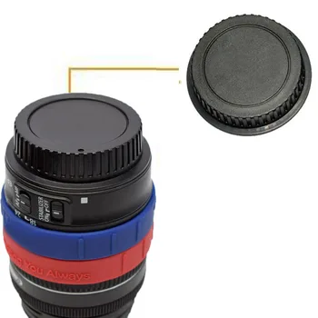 50pieces kamera Zadný kryt Objektívu pre Canon 1000D 500D 550D 600D EF EF-S Rebel T1i Fotoaparát eos
