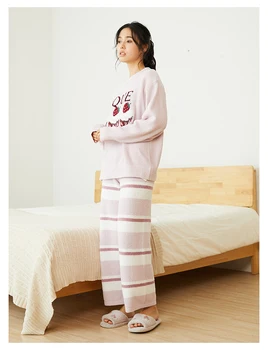 Gelato Pique oblečenie pre voľný čas Ženy Izba Nosenie Dámy Zimné Teplé Pyžamo Jeira a Šťuka Načechraný Hmotnosť 45-65 kg Výšku 155-170 cm