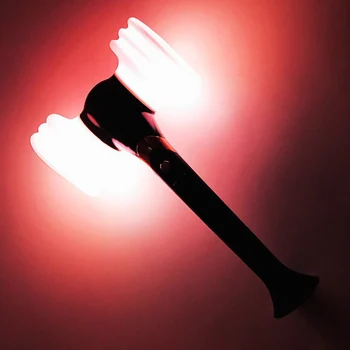 Kórea LED Svetlo Držať Lampu Koncert Lampa Hiphop Party Flash Rekvizity Lightstick fluorescenčné Stick Podporu Black Pink Fanúšikov Darčeky, Hračky