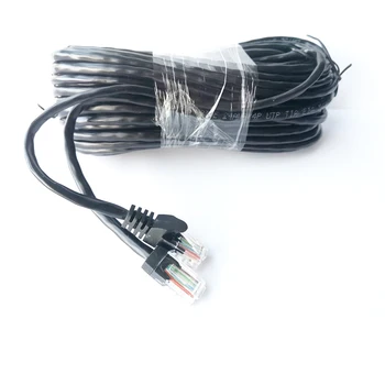 Hodnota 4 ks 20M 65ft cat5 Siete Ethernet Patch Kábel RJ45 Exteriérový Vodotesný Kábel siete LAN Káblov Pre CCTV POE IP Kamera Systém
