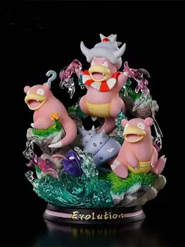 Pokemon Mfc Bao Ke Meng Zviera Vývoj Hand-made Oheň-dýchať Dragon Nádherné Žaba Osiva Geng Ghost Socha Ornament