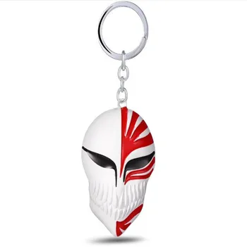 Anime BLEACH Keychain Obrázok 6 Kurosaki Maska Prívesok prívesok na kľúče Kľúča Držiteľa Ženy Muži Šperky Veľkoobchod