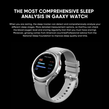 Pôvodné Samsung Galaxy Sledovať 4 Classic 42mm/46 mm Smart Hodinky Super AMOLED Displej Krvného Tlaku Meranie EKG Fitness Smartwatch
