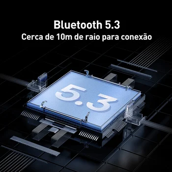 Baseus E9 TWS Bluetooth 5.3 Slúchadlá ENC Bezdrôtové slúchadlá, 4-mic HD volanie, 30 hodín výdrž batérie, Bezdrôtového nabíjania