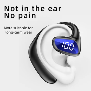Nepremokavé, Vzdušné Vedenie Bluetooth5.2 Slúchadlá Bezdrôtové Slúchadlá Športové Headset S Mikrofónom Redukcia Šumu Slúchadlá S Led