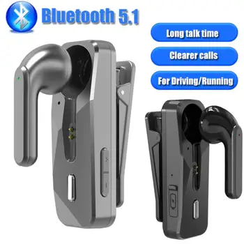 Y01 HD Hovor Business Blue-tooth Headset Pol In-ear Lavalier Slúchadlá Jednom Uchu Športové Slúchadlá S Mikrofónom Pre Jazdu Beží