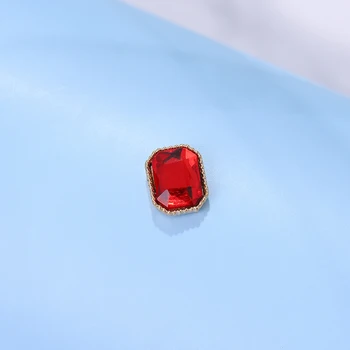 10Pcs 3D Klasické Zliatiny Nail Art Dekorácie Drahokamu Námestie Crystal Diamanty Kameň Šperky 2020 Nové Kamienkami Príslušenstvo HORÚCE