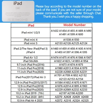 Leopard na Vzduchu 4 10.2 iPad 8. Generácie Prípade 2020 Pro 11 Stojan, Držiak, 7. Funda Mini 5 Vzduchu 2 6. 5. Módne Silikónové Krytie