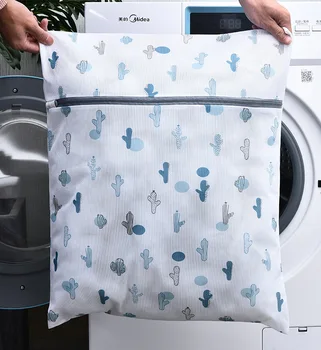 5 Veľkostí Vynikajúca Tlač Umývanie Taška pre Podprsenky, Ponožky, spodná Bielizeň Wash Bag Multifunkčné Umývanie Organizátor Bielizeň Pranie Bag Košík