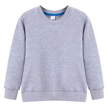 VIDMID Jesenné a zimné detské tričko pevné okrúhlym výstrihom, dlhý rukáv sveter kórejský pulóver detský sveter 4018 02