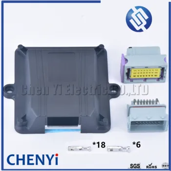 24 pin ECU automobilový plastového krytu box prípade motorové vozidlo LPG CNG konverzie ECU radič s automatickým konektory 211PC249S0005