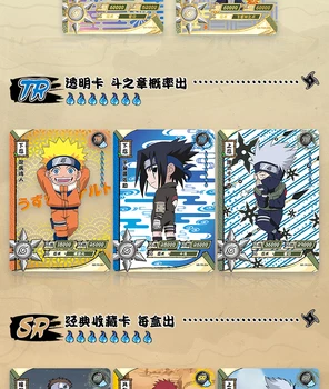 NOVÉ Anime Naruto Karty Playing Hra Karty Anime Periférneho Charakteru Sasuke Narutoes Uzumaki Uchiha Zbierka Dieťa Darčeky, Hračky