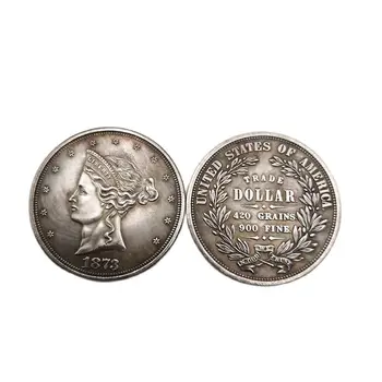 Americký 1873 Pamätné Mince Kvet Koruny Mince Zber Domáce Dekorácie Remeslá A Obchod So Pripomienku Darček