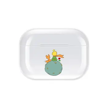 Móda roztomilý kreslený Malý Princ Transparentné TPU puzdro Pre Airpods Pro 3 Veci Silikónová Slúchadlá Príslušenstvo Vzduchu Struky 3 Apple P