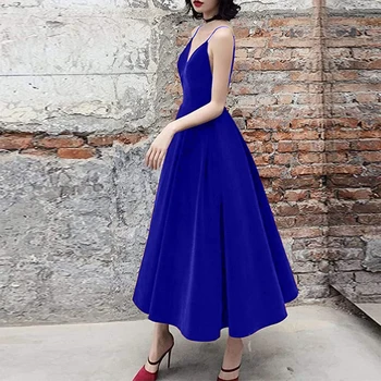 A-Line Minimalistický Elegantné Večerné Party oblečenie Formálne Šaty V Krku bez Rukávov Dĺžka Podlahy Velvet s Elegantným 2021 Celebrity Ples