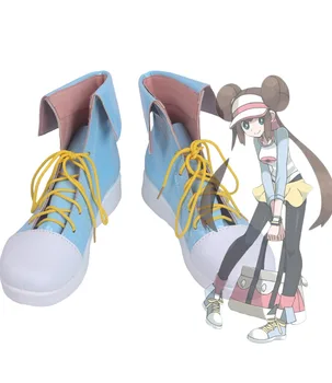 Pokemon Mei Rosa Cosplay Topánky, Obuv Na Zákazku Akejkoľvek Veľkosti