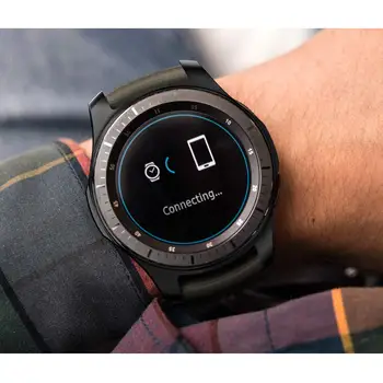 Kryt pre Samsung Galaxy Sledovať 46 mm 42mm prípade galss Výstroj S3 nárazníka mäkké smart hodinky, doplnky pokovované ochranný plášť