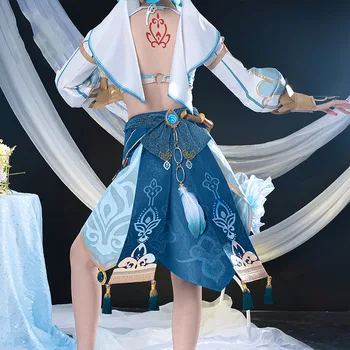 COSMART Genshin Vplyv Nilou Západnom Regióne Tanečník Šaty, Oblek Jednotné Cosplay Kostým Halloween Party hranie Rolí Oblečenie Pre Ženy