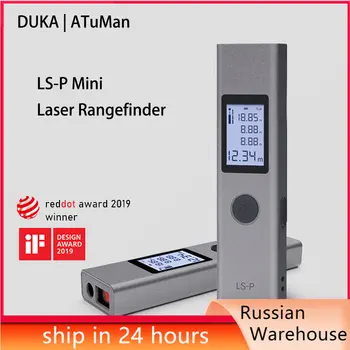 DUKA ATuMan LS-P Laserový Diaľkomer 40m Meracie Nástroje, Prenosné Dobíjacie Digitálny Merač Vzdialenosti Xiao