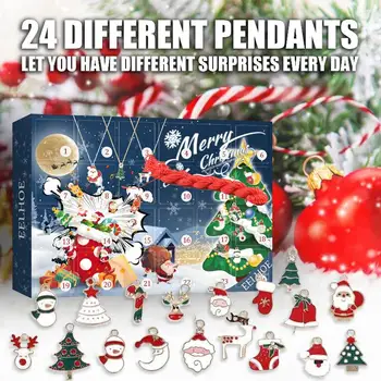 24pcs Fidget Hračky Pack Tajomstvo Adventný Kalendár Prekvapenie Veľkonočné Bonus Box Relaxačná Jednoduché Dimple Novinka Deti, Dospelých Dary