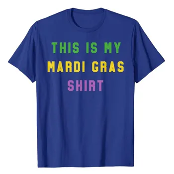 Mardi Gras Kostým Zábavné Strán Jedinečný New Orleans Darčeky T-Shirt Písmená Tlačené Grafiky Tees Ženy, Mužov, Krátky Rukáv, Blúzky