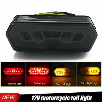 Motocykel LED Brzdové Chvost Svetla Beží smerovku Lampa Integrované Svetlá Pre HONDA MSX /Grom 125 2013-2016 CB650F-