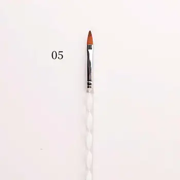 Rozšírenie Akrylové Nechty Umenie Líniové Kefa 3D Ultra-tenká Čiara, Kresba Perom francúzsky Prúžok UV Gél malby Stavebné Náradie