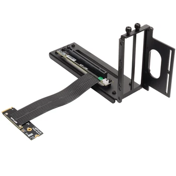 Univerzálny PCIE 4.0 x16 Grafika Na M. 2 NVMe M-Key SSD Predlžovací Kábel Gen4 Stúpačky Karty Adaptéra GPU Ťažba Extender+Konzola/Base