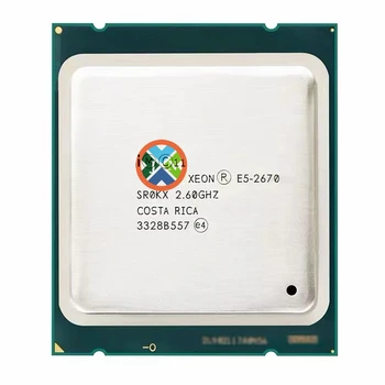Pôvodné Procesorom Xeon E5-2670 CPU 20MB 8-Core 2.60 GHz 8.00 GT/s LGA 2011 SROKX E5 2670 CPU Doprava Zadarmo